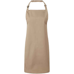 Premier Unisex Adult Colours Full Apron - One Size, Khaki
