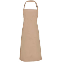Premier Unisex Adult Colours Full Apron - One Size, Latte