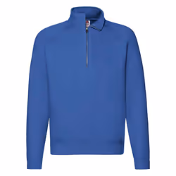 Fruit of the Loom Mens Premium Polycotton Sweatshirt - L, Royal Blue