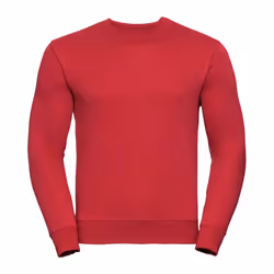 Russell Mens Authentic Sweatshirt - S, Classic Red
