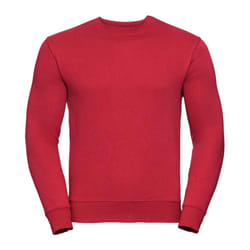 Russell Mens Authentic Sweatshirt - XL, Classic Red
