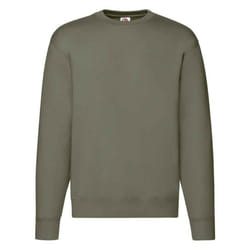 Fruit of the Loom Mens Premium Drop Shoulder Sweatshirt - XL, Classic Olive