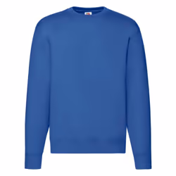 Fruit of the Loom Mens Premium Drop Shoulder Sweatshirt - L, Royal Blue