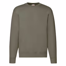 Fruit of the Loom Mens Premium Drop Shoulder Sweatshirt - M, Classic Olive