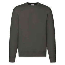 Fruit of the Loom Mens Premium Drop Shoulder Sweatshirt - M, Charcoal