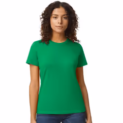 Gildan Womens/Ladies Soft Midweight T-Shirt - XXL, Irish Green