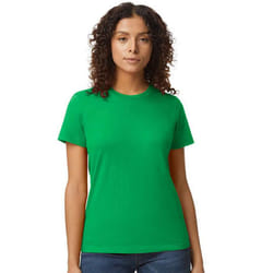 Gildan Womens/Ladies Soft Midweight T-Shirt - XXL, Irish Green