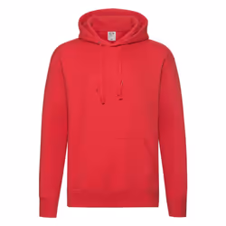 Fruit of the Loom Mens Premium Hoodie - M, Red