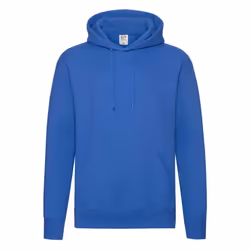 Fruit of the Loom Mens Premium Hoodie - L, Royal Blue