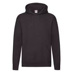 Fruit of the Loom Mens Premium Hoodie - M, Black