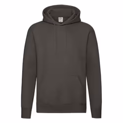 Fruit of the Loom Mens Premium Hoodie - L, Charcoal