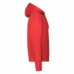 Fruit of the Loom Unisex Adult Premium Full Zip Hoodie - S, Red