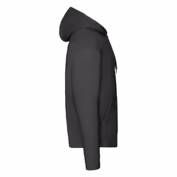Fruit of the Loom Unisex Adult Premium Full Zip Hoodie - XXL, Black