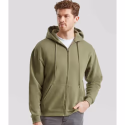 Fruit of the Loom Unisex Adult Premium Full Zip Hoodie - M, Classic Olive