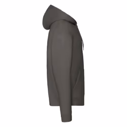 Fruit of the Loom Unisex Adult Premium Full Zip Hoodie - S, Charcoal