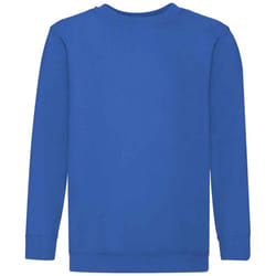 Fruit of the Loom Kids/Childrens Classic Drop Shoulder Sweatshirt - 9-11 Years, Royal Blue