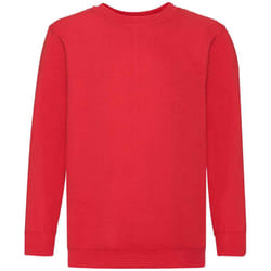 Fruit of the Loom Kids/Childrens Classic Drop Shoulder Sweatshirt - 14-15 Years, Red