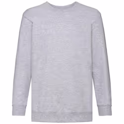 Fruit of the Loom Kids/Childrens Classic Drop Shoulder Sweatshirt - 9-11 Years, Heather Grey