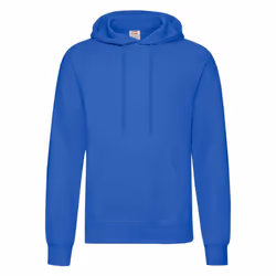 Fruit of the Loom Adults Unisex Classic Hooded Sweatshirt - S, Royal Blue