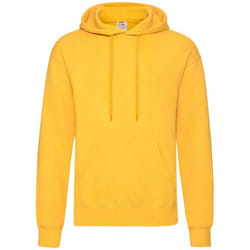 Fruit of the Loom Adults Unisex Classic Hooded Sweatshirt - S, Sunflower