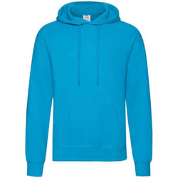 Fruit of the Loom Adults Unisex Classic Hooded Sweatshirt - S, Azure