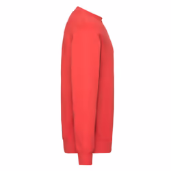 Fruit Of The Loom Mens Classic Drop Shoulder Sweatshirt - L, Red