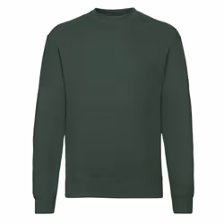 Fruit Of The Loom Mens Classic Drop Shoulder Sweatshirt - M, Bottle Green