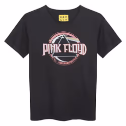 Amplified Childrens/Kids On The Run Pink Floyd T-Shirt - 7-8 Years, Charcoal