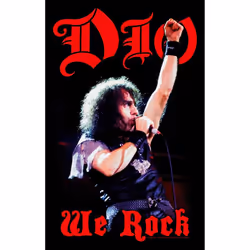 Dio We Rock Textile Poster