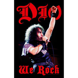 Dio We Rock Textile Poster