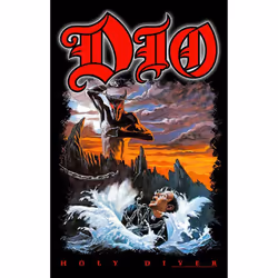 Dio Holy Diver Textile Poster
