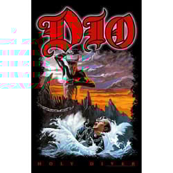 Dio Holy Diver Textile Poster