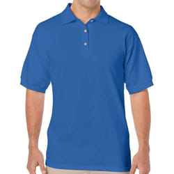 Gildan Mens DryBlend Polo Shirt - 3XL, Royal Blue