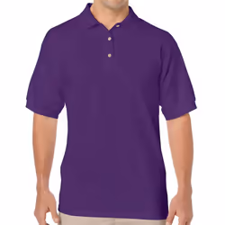 Gildan Mens DryBlend Polo Shirt - S, Purple