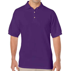Gildan Mens DryBlend Polo Shirt - 3XL, Purple