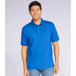 Gildan Mens DryBlend Polo Shirt - S, Royal Blue