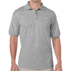 Gildan Mens DryBlend Polo Shirt - XXL, Sports Grey