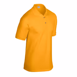 Gildan Mens DryBlend Polo Shirt - XL, Gold