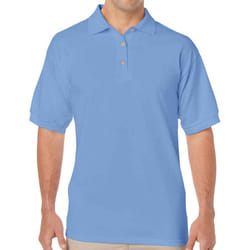 Gildan Mens DryBlend Polo Shirt - 3XL, Carolina Blue