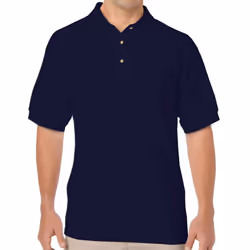 Gildan Mens DryBlend Polo Shirt - S, Navy