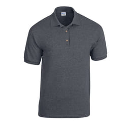 Gildan Mens DryBlend Polo Shirt - XXL, Dark Heather