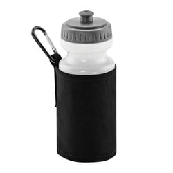 Quadra Water Bottle and Holder - One Size, Black
