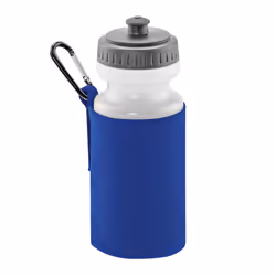 Quadra Water Bottle and Holder - One Size, Bright Royal Blue