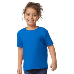 Gildan Childrens/Kids Plain Cotton Heavy T-Shirt - 2 Years, Royal Blue