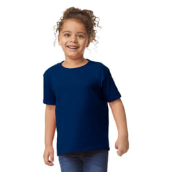 Gildan Childrens/Kids Plain Cotton Heavy T-Shirt - 2 Years, Navy