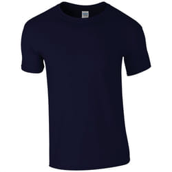 Gildan Mens Soft Style Ringspun T Shirt - XL, Navy