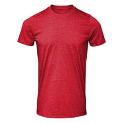 Gildan Mens Soft Style Ringspun T Shirt - XL, Red