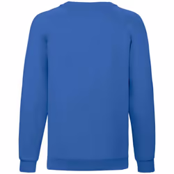 Fruit of the Loom Childrens/Kids Classic Raglan Sweatshirt - 3-4 Years, Royal Blue