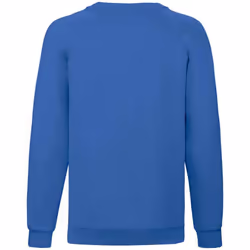 Fruit Of The Loom Childrens/Kids Classic Raglan Sweatshirt - 12-13 Years, Royal Blue