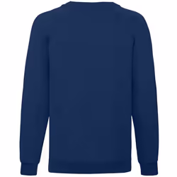 Fruit of the Loom Childrens/Kids Classic Raglan Sweatshirt - 5-6 Years, Deep Navy